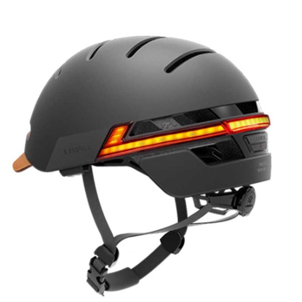 Smart Helmet - Backview